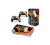 Autocollant Stickers de Protection pour Console Sony PS5 Edition Standard - - Cyberpunk 2077 (TN-PS5Disk-4583) G