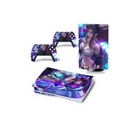 Autocollant Stickers de Protection pour Console Sony PS5 Edition Standard - - Cyberpunk 2077 (TN-PS5Disk-4022)