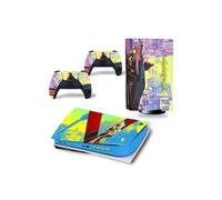 Autocollant Stickers de Protection pour Console Sony PS5 Edition Standard - - Cyberpunk 2077 (TN-PS5Disk-4590)