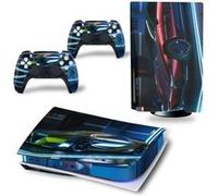 Autocollant Stickers de Protection pour Console Sony PS5 Edition Standard - - Cyberpunk 2077 (TN-PS5Disk-4026)