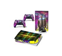 Autocollant Stickers de Protection pour Console Sony PS5 Edition Standard - - Cyberpunk 2077 (TN-PS5Disk-4009) G