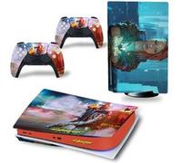 Autocollant Stickers de Protection pour Console Sony PS5 Edition Standard - - Cyberpunk 2077 (TN-PS5Disk-4587) G