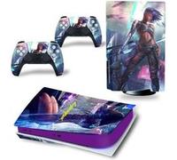 Autocollant Stickers de Protection pour Console Sony PS5 Edition Standard - - Cyberpunk 2077 (TN-PS5Disk-4575)