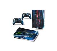 Autocollant Stickers de Protection pour Console Sony PS5 Edition Standard - - Cyberpunk 2077 (TN-PS5Disk-4026)