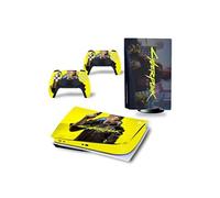 Autocollant Stickers de Protection pour Console Sony PS5 Edition Standard - - Cyberpunk 2077 (TN-PS5Disk-4565)