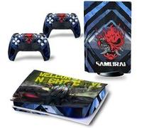 Autocollant Stickers de Protection pour Console Sony PS5 Edition Standard - - Cyberpunk 2077 (TN-PS5Disk-4008) G