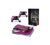 Autocollant Stickers de Protection pour Console Sony PS5 Edition Standard - - Cyberpunk 2077 (TN-PS5Disk-4578) G