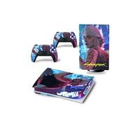Autocollant Stickers de Protection pour Console Sony PS5 Edition Standard - - Cyberpunk 2077 (TN-PS5Disk-4017) G
