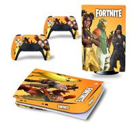 Autocollant Stickers de Protection pour Console Sony PS5 Edition Standard - - Fortnite (TN-PS5Disk-4358)