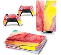 Autocollant Stickers de Protection pour Console Sony PS5 Edition Standard - Multicolore (TN-PS5Disk-3025) Multicolore G