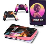 Autocollant Stickers de Protection pour Console Sony PS5 Edition Standard - - Resident Evil (TN-PS5Disk-4386) G