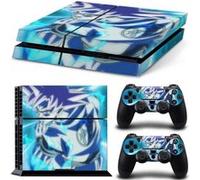 Autocollant Stickers Skin de Protection pour Console et Manette Sony Playstation PS4 - DRAGON BALL #33