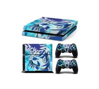 Autocollant Stickers Skin de Protection pour Console et Manette Sony Playstation PS4 - DRAGON BALL #33