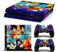 Autocollant Stickers Skin de Protection pour Console et Manette Sony Playstation PS4 - DRAGON BALL #64 G