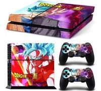 Autocollant Stickers Skin de Protection pour Console et Manette Sony Playstation PS4 - DRAGON BALL #65 G