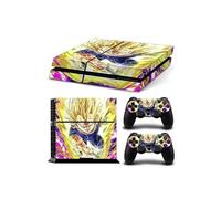 Autocollant Stickers Skin de Protection pour Console et Manette Sony Playstation PS4 - DRAGON BALL #68