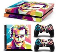 Autocollant Stickers Skin de Protection pour Console et Manette Sony Playstation PS4 - Joker #58 G