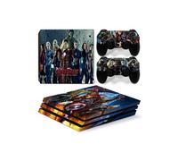 Autocollant Stickers Skin de Protection pour Console et Manette Sony Playstation PS4 Pro #37