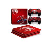Autocollant Stickers Skin de Protection pour Console et Manette Sony Playstation PS4 Pro - Spiderman #7
