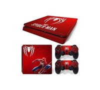 Autocollant Stickers Skin de Protection pour Console et Manette Sony Playstation PS4 Slim - Spiderman #7