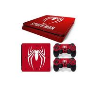 Autocollant Stickers Skin de Protection pour Console et Manette Sony Playstation PS4 Slim - Spiderman #4