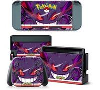 Autocollant Stickers Skin de Protection pour Console Nintendo Switch - Pokemon #21 G