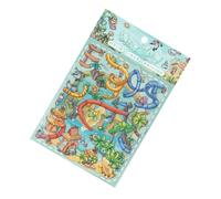 Autocollant surélevé sur le thème de la nature saisonnière pour journaux, projets de salle de classe, fournitures adhésives sûres, autocollants quatre saisons