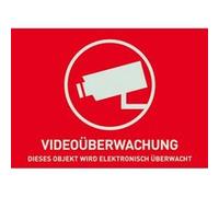 Kit sécurité pour la maison Abus Autocollant surveillance vidéo