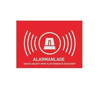 Autocollant système d'alarme