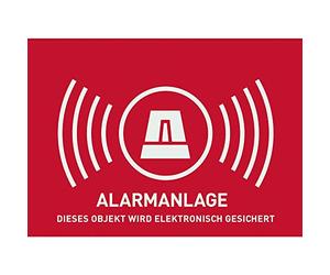 Autocollant système d'alarme