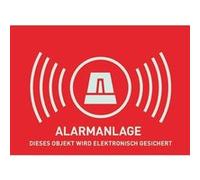 Autocollant système d'alarme G