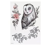 Autocollant temporaire d'art corporel, autocollant imperméable pour fille, poitrine, bras, cuisse (TH-170)