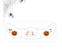 Autocollant temporaire gothique pour maquillage des yeux d'Halloween