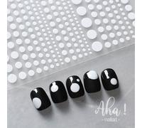 Autocollant Transparent Pour Nail Art",8x10cm,1 Pi¿¿Ce,Jolies Bulles 5d,Autocollants Pour Ongles,Auto-Adh¿¿Sif,En Relief,"Curseur De Manucure #N2