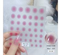 Autocollant Transparent Pour Nail Art",8x10cm,1 Pi¿¿Ce,Jolies Bulles 5d,Autocollants Pour Ongles,Auto-Adh¿¿Sif,En Relief,"Curseur De Manucure #N3