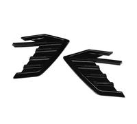 Autocollant Universel pour Aileron De Ventilation Latérale De Voiture pour A3 A4 A5 A6 A7 S3 S4 S5 S6 S7 RS3 RS4 RS5 RS6 RS7(Glossy Black)