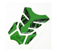Autocollant Universel Pour Réservoir De Carburant De Moto Protector Pour Réservoir D'huile Et D'essence Tank Pad Sticker(Rubber Green)
