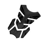 Autocollant Universel Pour Réservoir De Carburant De Moto Protector Pour Réservoir D'huile Et D'essence Tank Pad Sticker(Rubber Black)