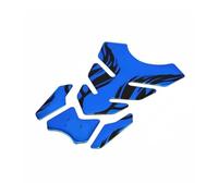 Autocollant Universel Pour Réservoir De Carburant De Moto Protector Pour Réservoir D'huile Et D'essence Tank Pad Sticker(Rubber Blue)