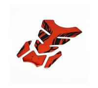 Autocollant Universel Pour Réservoir De Carburant De Moto Protector Pour Réservoir D'huile Et D'essence Tank Pad Sticker(Rubber Red)