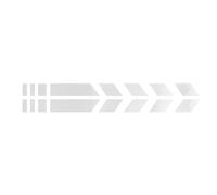 Autocollant Velo, Autocollant Vtt 3 PCS Vélo de montagne Stickers réfléchissants Bicyclette Autocollant Autocollant Voiture Moto Fluorescent Avertissement Décor Vélo Protecteur lumineux(White)