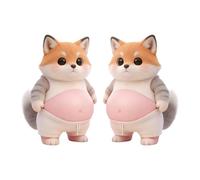 Autocollant Ventre d'Animal Toys 3D Mignons Silicone Amusants Doux
