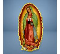 Autocollant Vierge Marie - Autocollant chrétien en vinyle | Vierge de Guadalupe Sainte Mère Marie autocollants pour pare-chocs de voiture, ordinateur portable et bouteilles d'eau (choisissez votre