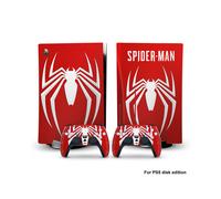 Autocollant vinyle Captain America Iron Man Venom PS5dg-0155 pour console PS5 Disk Edition et 2 manettes