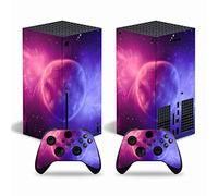 Autocollant Vinyle Durable Housse Protection Vinyle Console Pour X-box Series X Skins Wrap Sticker Avec Deux Autocollants Contrôleur Sans Fil Gratuits 66885 Autocollant Résistant Aux Rayures