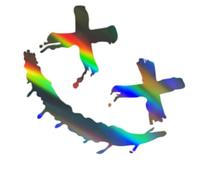 Autocollant visage souriant pour voiture, autocollant amusant pour voiture, Smile Face Motorcycle Decals - Autocollants de voiture pour motos, ordinateurs portables - adhésif