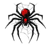 Autocollant Voiture Araignée 3D - Décalque Animal Dessin Animé Effet Visuel 3D | Autocollant Vinyle Amovible Protection Peinture Carrosserie | Décalcomanie Auto Imperméable, 10cm (Emballage Nouvel