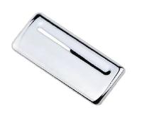 Autocollant Voiture Intérieur Pour Ford Pour Focus 2 MK2 2005-2011 Housse Poignée Boîte À Gants Voiture Sac Rangement Garniture Boîte À Gants Autocollant Intérieur(Glossy Silver)