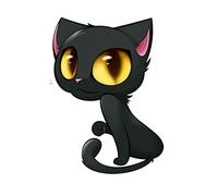 Autocollant Voiture,iSpchen Autocollant de Chats pour Voiture Autocollants Réfléchissants Autocollant de Chat Stickers Muraux Mignon Autocollants de Voiture 3D Mural Stickers Autocollant Chats