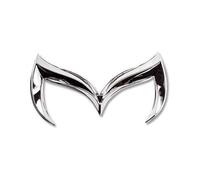 Autocollant Voiture pour Mazda CX-30 CX30 2022 2020 2021, Autocollant D'insigne Lettres Emblème Logo Emblème Insigne Badge Décoration,Silver